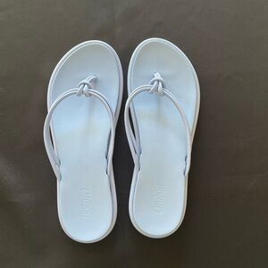 Nordstrom Light Blue Flip Flops